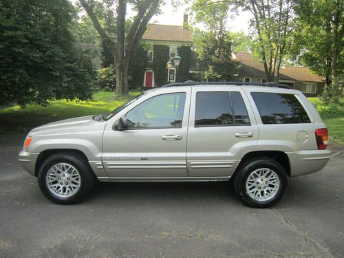 No reserve 2003 jeep grand cherokee limited sport utility 4-door 4.7l