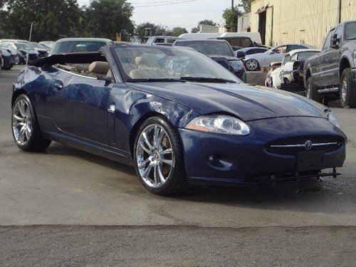 2007 jaguar xk convertible damaged salvage loaded priced to sell wont last l@@k!
