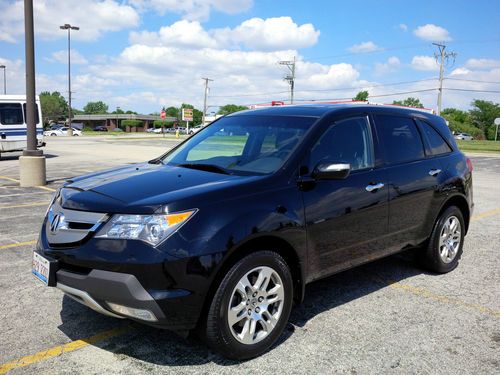 Acura mdx sh-awd technology package with navigation low miles!!