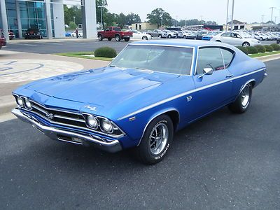 1969 chevy chevelle ss 396 2 door coupe