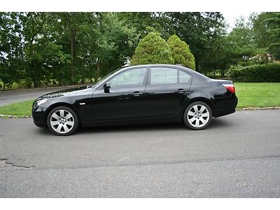 2007 bmw 530xi*black*navi*rare sport pkg*lux sts*xenon*htd sts*only 47k*showroom