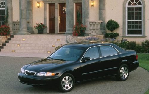 1998 mazda 626 lx sedan 4-door, 102k original miles, leather, kenwood