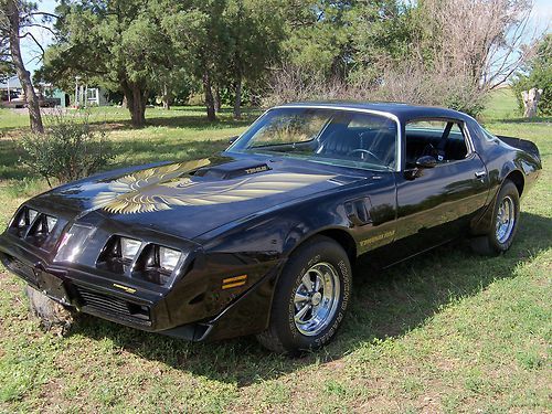 1979 pontiac firebird/trans am,"smokey &amp; the bandit",classic muscle car,400 hp