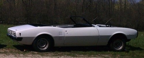 1968 pontiac firebird convertible for rebuild