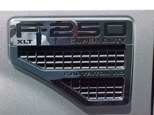 2009 ford f-250 super duty xlt extended cab pickup 4-door 6.8l   no reserve