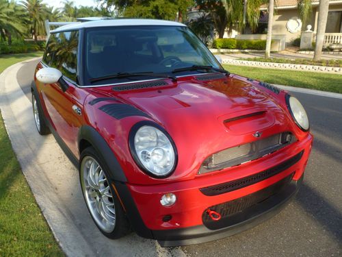 Mini cooper s 6 speed pano-roof leather no reserve
