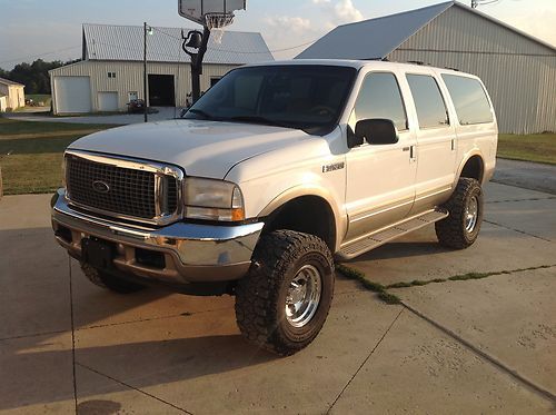 2001 ford excursion limited 7.3 diesel 4x4 low miles !! no reserve high bid wins