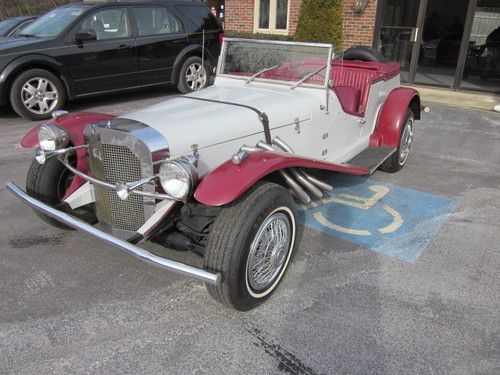 1929 mercedes ssk gazelle on a ford chassis