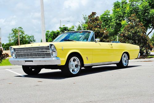 Simply beautiful 1965 ford galaxie convertible restored stunning 390 v-8 auto ps
