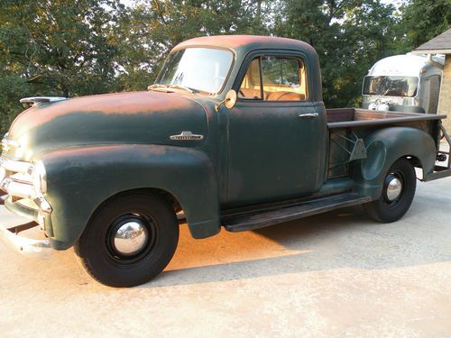 1955 first series chevrolet 1/2 ton pickup with rare unison seat