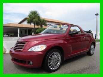 06 red turbo 2.4l i4 automatic convertible *cd changer *leather seats *one owner