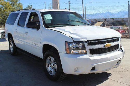 2007 chevrolet suburban lt 1500 4wd damaged salvage runs! loaded export welcome!
