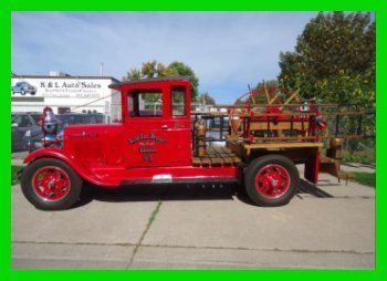 1929 ford model a fire truck fireman hose vintage classic collectors minnesota