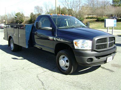 Cummins diesel work truck with an 11 foot omaha utility bed tough!