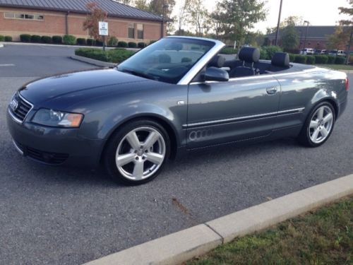 2006 audi a4 1.8t convertible one owner nave mint condition