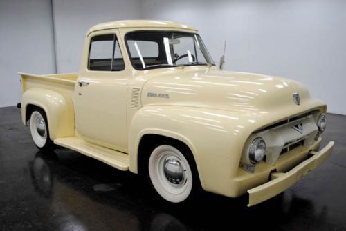 1954 ford f100 matching numbers 239 v8 y-block 4 speed manual bench seats