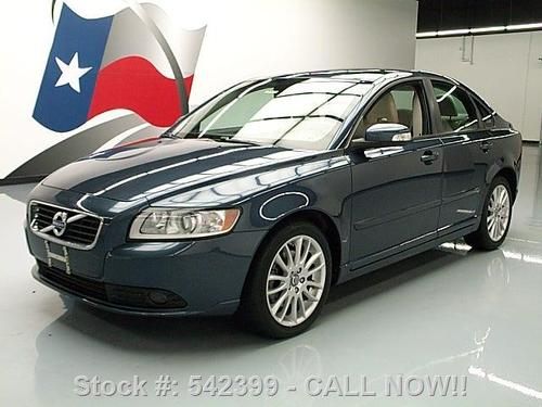 2011 volvo s40 t5 turbocharged leather alloy wheels 57k texas direct auto