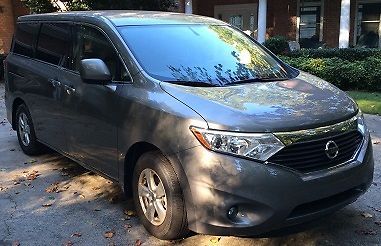 2012 nissan quest sv- like new 1,050 miles