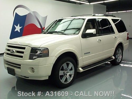 2008 ford expedition ltd sunroof dvd rear cam 20&#039;s 63k texas direct auto