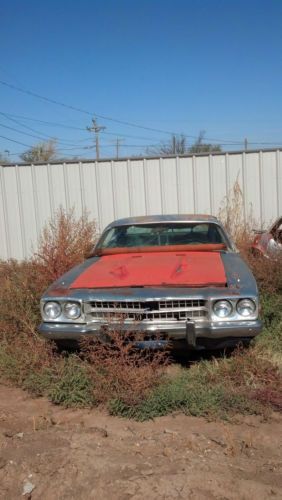 1973 plymouth satellite project car