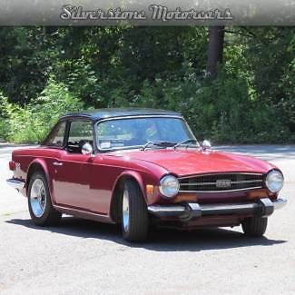 1974 burgundy! convertible &amp; hardtop manual lots of upgrades and replaced parts