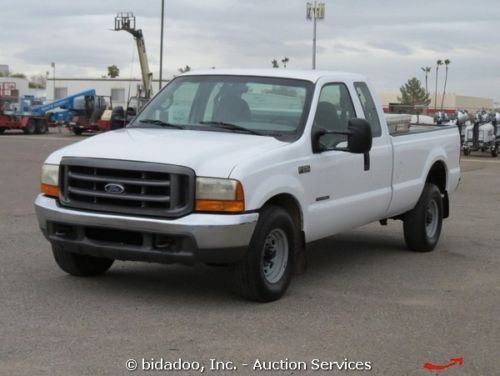 Ford f250 extended cab pickup truck 7.3l diesel a/t cold a/c bidadoo