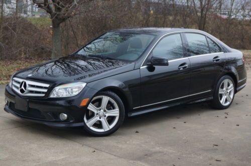 5-days *no reserve* &#039;10 mercedes-benz c-300 4matic sport 1-owner off lease