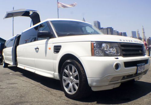 2007 range rover sport limousine with jet door - 200" stretch / 16 passenger