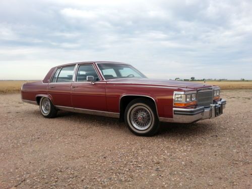 1986 cadillac fleetwood brougham, 22k, one owner miles!! as good as it gets!!