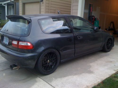 1992 civic d16z6 fresh engine turboed also including a b16a swap and other goods