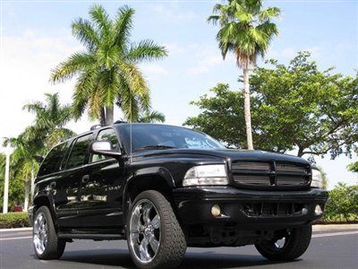 2002 dodge durango 5.9 r/t-only 74,413 orig miles-22-inch wheels-no reserve