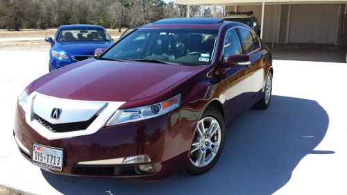 Acura tl! 2010, htd seats, beautiful, leather, v6, sunroof, only 48k miles