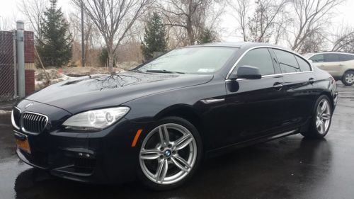2013 bmw 640i gran coupe m package carbon black metallic ((lowest price in usa))
