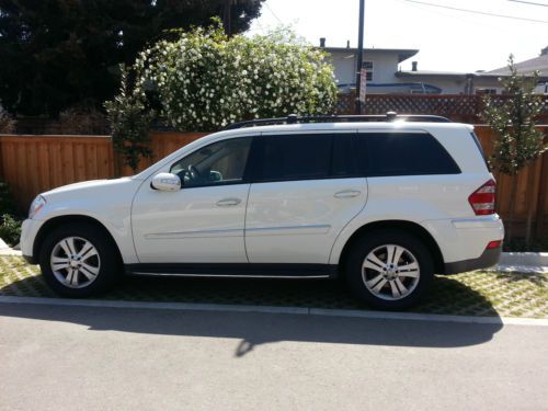 2008 mercedes-benz gl450, arctic white - 47,742 miles only and great condition!