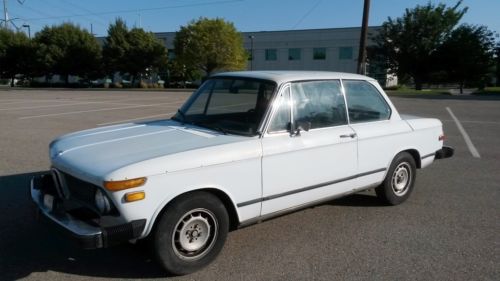 1974 bmw 2002 rare automatic, sunroof, behr air conditioning !no reserve!