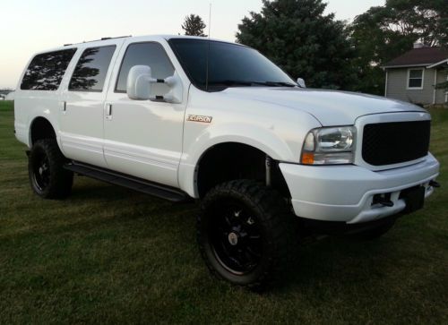 2003 ford excursion 4x4 7.3 diesel lifted