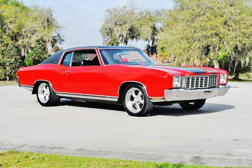 1972 chevrolet monte carlo with the big block 454 documented restoration sweet