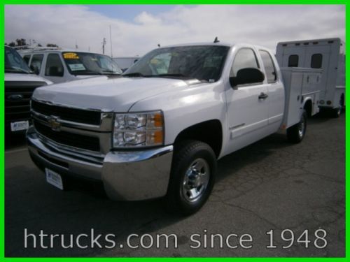 Used 2008 chevrolet silverado 2500hd extended cab utility service body truck lt