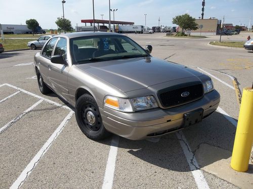 2008 ford crown vic no reserve!! police interceptor. one owner!!