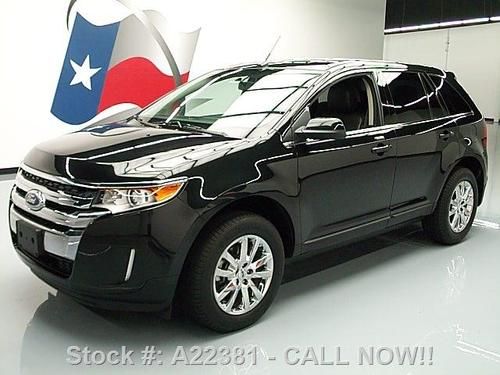 2013 ford edge ltd heated leather rear cam only 26k mi! texas direct auto