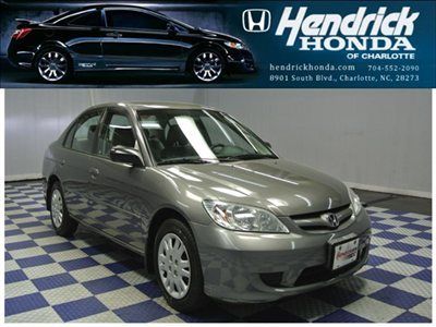 Honda civic lx sedan - auto - new tires &amp; brakes - sold &amp; serviced here (9696b)