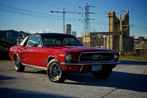 1967 ford mustang hardtop coupe 289 auto orginal low reserve