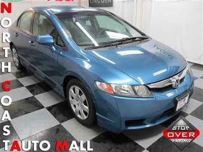 2010(10)civic lx blue/gray only 10k keyless cruise mp3 abs save huge!!