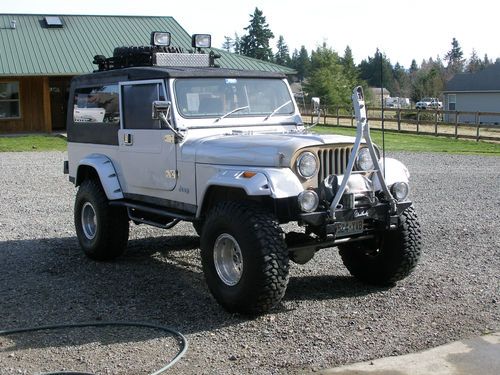 Unique 1984 alaska usa mail jeep. only 152 made worldwide.