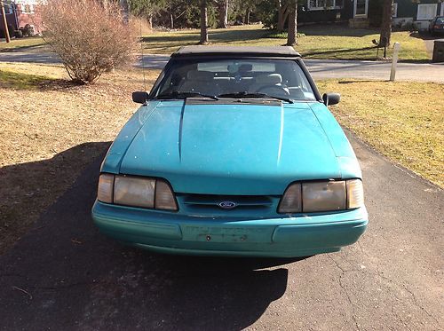 1992 ford mustang convertible 2.3 litre