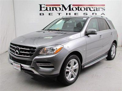 Certified cpo navigation financing gray black leather warranty ml new used amg