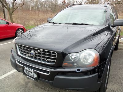 Low reserve 05 xc90 v8 awd black /black leather auto clean carfax no accident