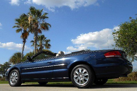 Blue convertible~certified~canvas top~suede~chrome~lexus trade~05 06 07