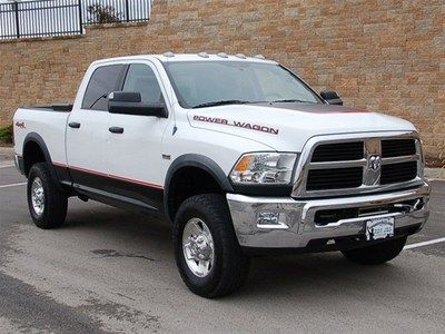 Power wagon 5.7l 4x4 1 owner dvd navigation bed liner tool box factory winch