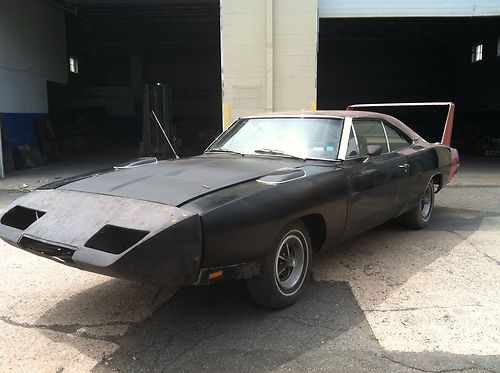 1969 dodge charger daytona #'s matching 440 4bbl 727 8-3/4 stored 30 years look!
